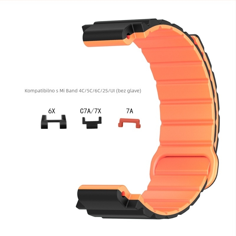 HW silikon magnetski kaiš za dječje satove Mi Tu 4C/5C/6C/2S/U1/6X/C7A/7X