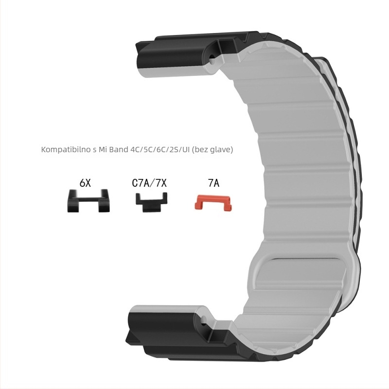 HW silikon magnetski kaiš za dječje satove Mi Tu 4C/5C/6C/2S/U1/6X/C7A/7X