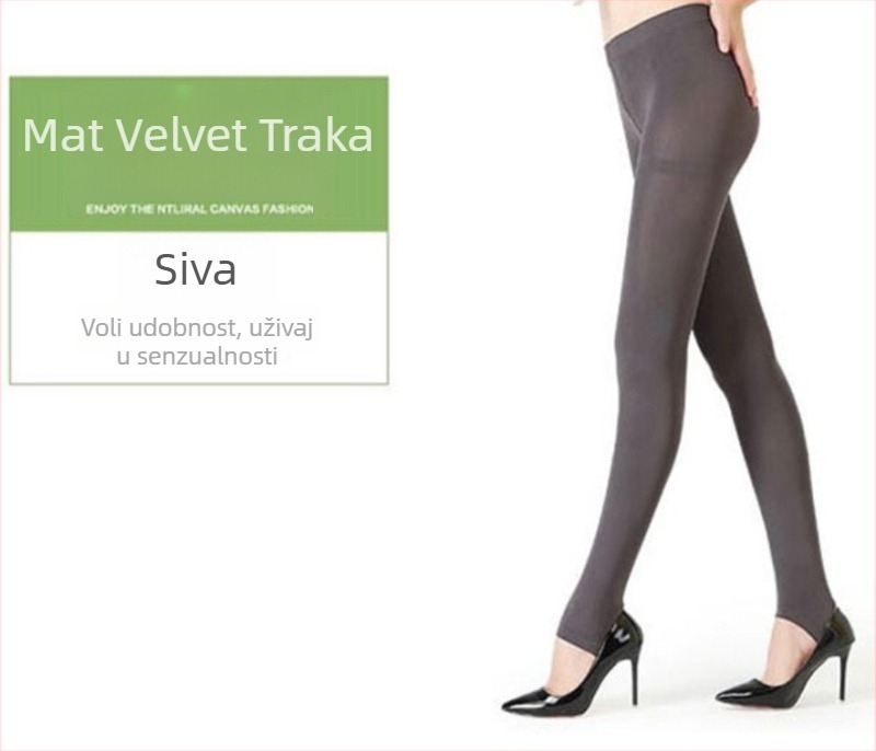 Hulahopke od baršunastog velura s oblikovanjem i podizanjem bokova, 120 den, 100% akril, jednobojne