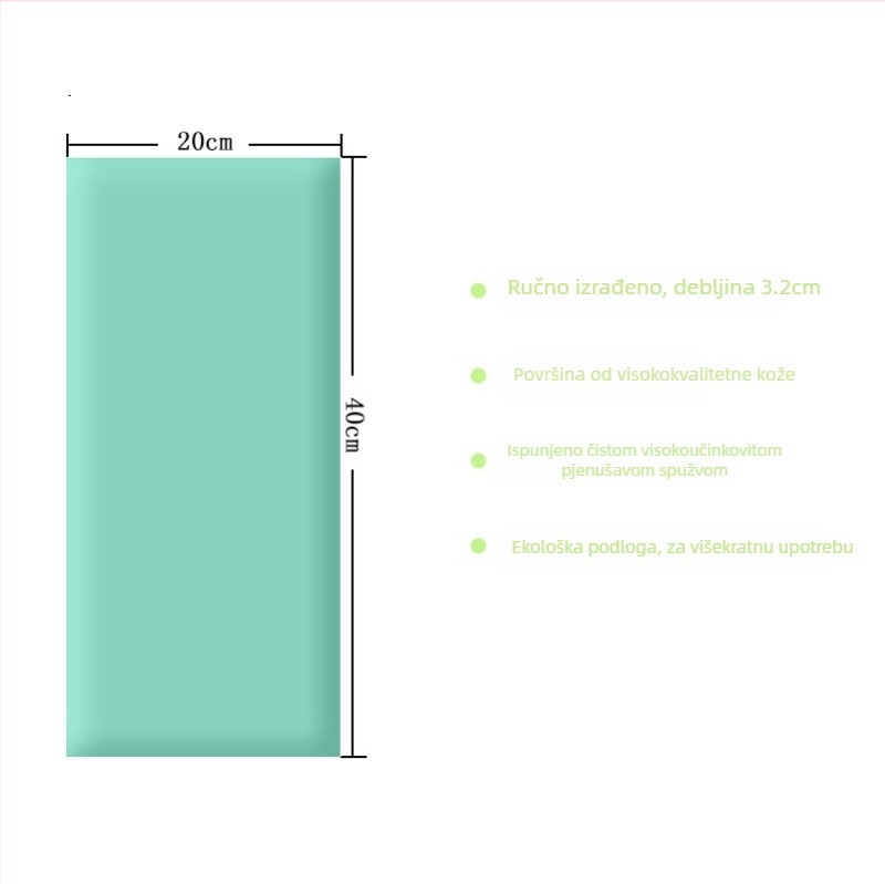 Dječja zaštitna meka zidna podloga s tatami pozadinom, samoljepljiva — PVC materijal, crtani stil, jednobojni uzorak, prilagodljivo, pogodna za dnevni boravak, spavaću sobu, vanjske prostore i restoran