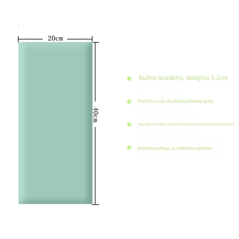 Dječja zaštitna meka zidna podloga s tatami pozadinom, samoljepljiva — PVC materijal, crtani stil, jednobojni uzorak, prilagodljivo, pogodna za dnevni boravak, spavaću sobu, vanjske prostore i restoran