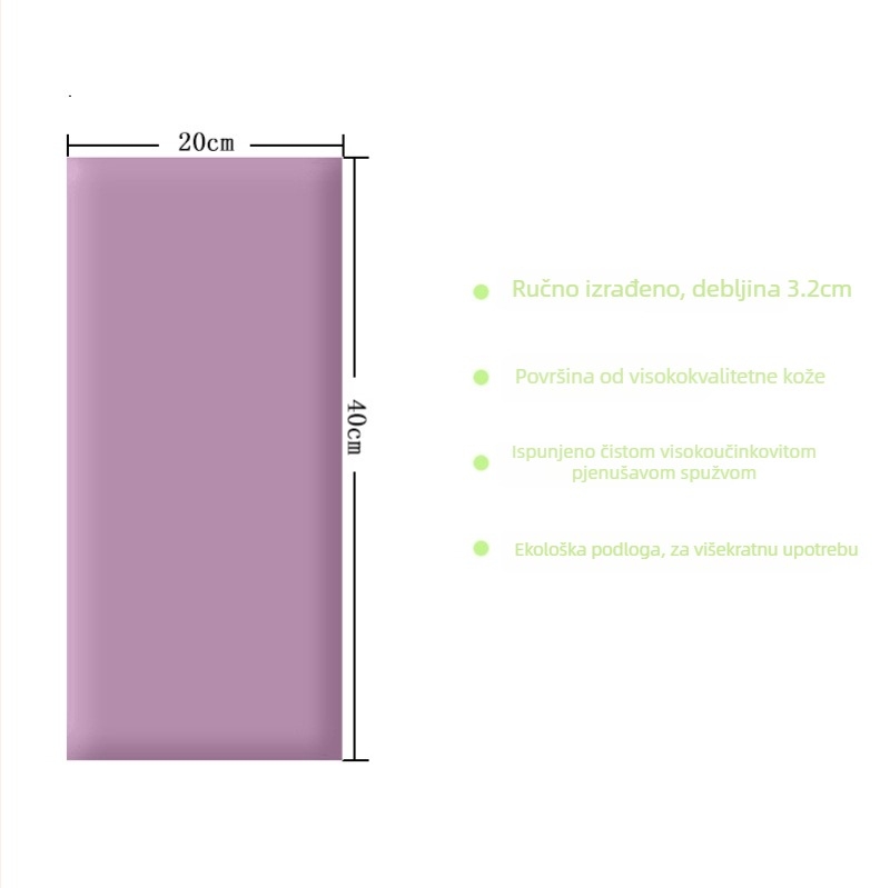 Dječja zaštitna meka zidna podloga s tatami pozadinom, samoljepljiva — PVC materijal, crtani stil, jednobojni uzorak, prilagodljivo, pogodna za dnevni boravak, spavaću sobu, vanjske prostore i restoran