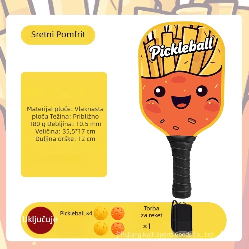 Pickleball reket za djecu od staklenih vlakana – početnik