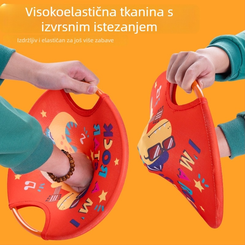 Roditeljsko-dječja sportska obuka: pladanj za bacanje lopte s lopticama za koordinaciju (7–14 godina) - u PP pakiranju, video vodič dostupan