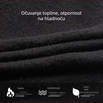 Maska za vožnju od polar fleece-a, unisex, prilagodljiva obrada, zimska zaštita lica