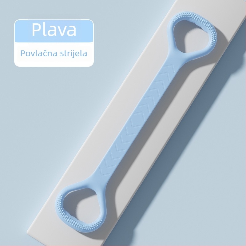 Silikonski napinjač s oblikom osmice (Figure-8), 165 g, za jogu i fitness