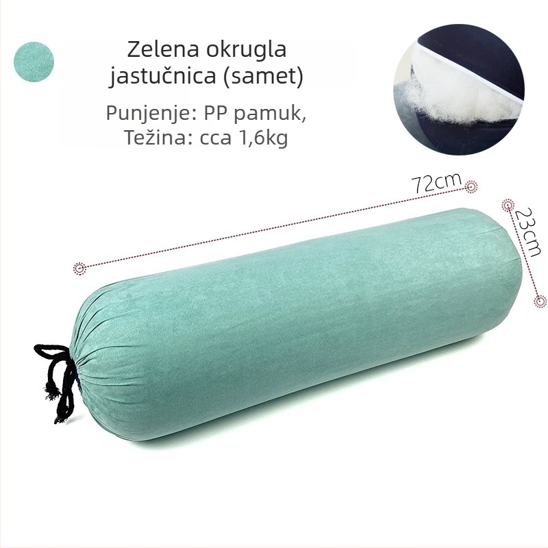 Cilindrična joga jastučnica za Iyengar praksu — Marka Yuele, Joga pomagala, Kategorija proizvoda: Ostalo