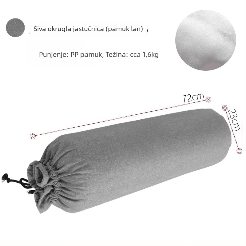 Cilindrična joga jastučnica za Iyengar praksu — Marka Yuele, Joga pomagala, Kategorija proizvoda: Ostalo