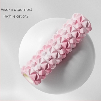 Šuplji pjena valjak za masažu za jogu i pilates (Materijal: PVC+EVA; Struktura: šuplja; Namjena: opuštanje mišića; Za kućnu uporabu)