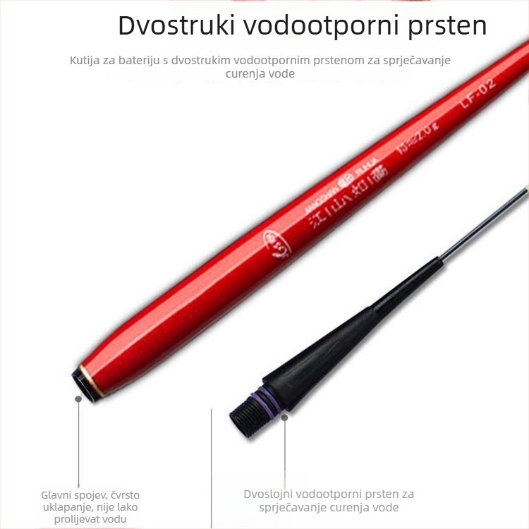 Elektronički svjetleći plovak za ribolov – plastični, vertikalni drift, brend Picturesque Scenery