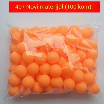Set lopti za stolni tenis za trening, trozvjezdne, novi materijal PVC, personalizirani logotip