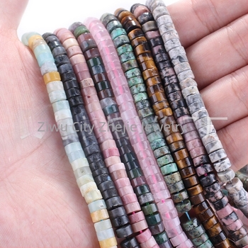 Prirodni kamen – razdjelne perle za izradu nakita, tehnologija rezanja, model AL68572, Zheying Jewelry
