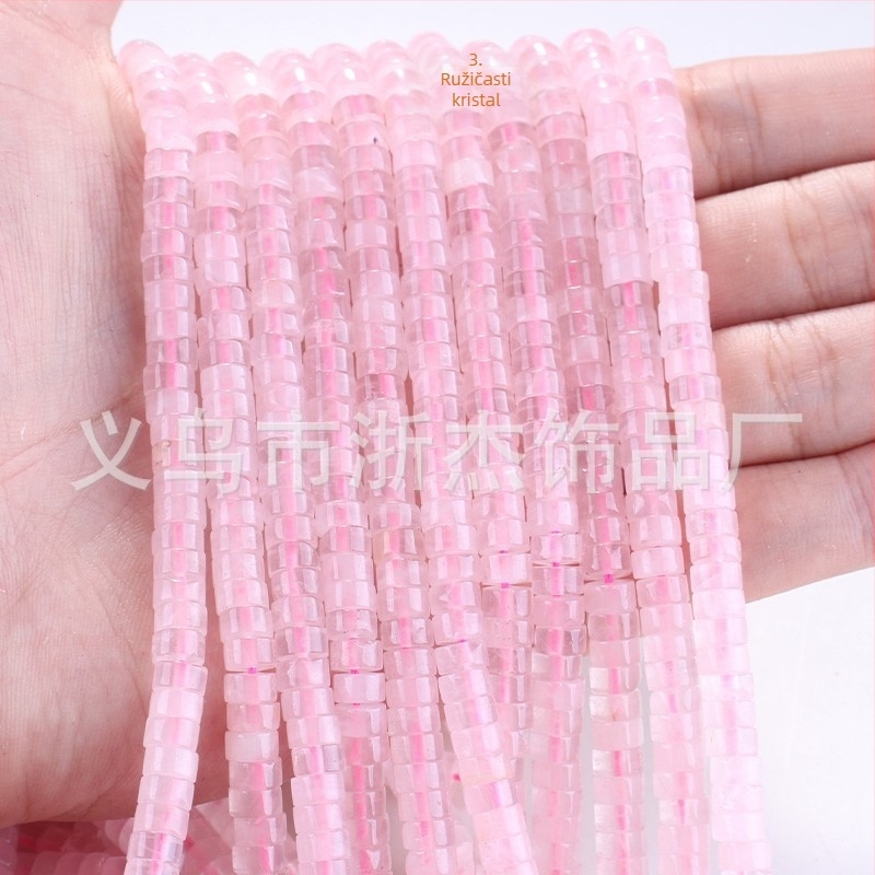 Prirodni kamen – razdjelne perle za izradu nakita, tehnologija rezanja, model AL68572, Zheying Jewelry