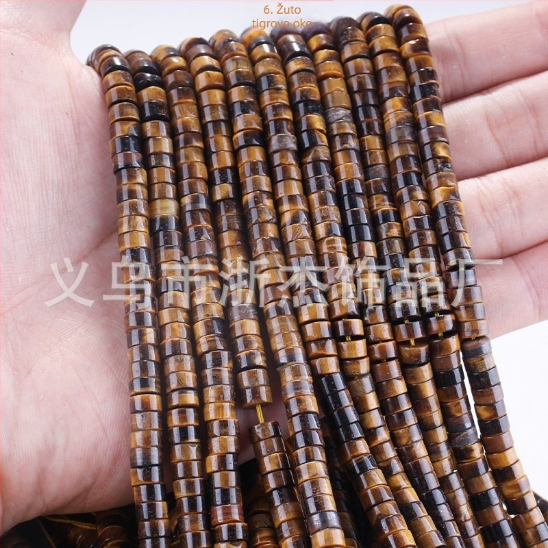Prirodni kamen – razdjelne perle za izradu nakita, tehnologija rezanja, model AL68572, Zheying Jewelry