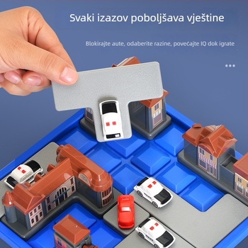 Plastična društvena igra s karticama za djecu 4–6 godina, interakcija roditelj-dijete, razvoj mišljenja i koordinacije ruka-oko