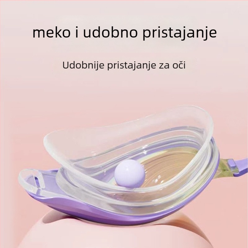 Yimo plivačke naočale s PC lećama za odrasle – anti-fog, prilagođene