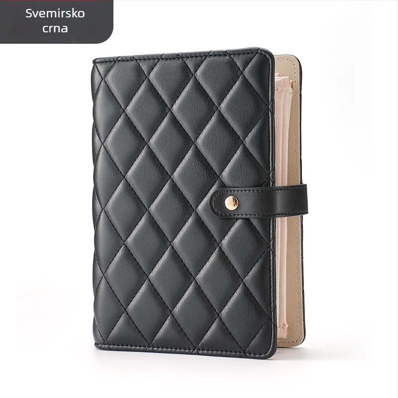 Novi veliki kožni organizator za nakit, zaštita od oksidacije, prilagodljivi putni clutch uz baršunastu torbicu