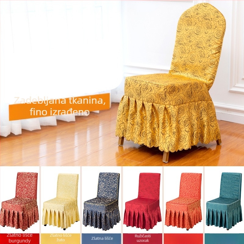 Navlaka za stolac za restoran i hotel, moderan i jednostavan stil, poliester, hotelski dizajn, marka New Shangmei