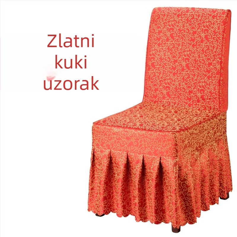 Navlaka za stolac za restoran i hotel, moderan i jednostavan stil, poliester, hotelski dizajn, marka New Shangmei