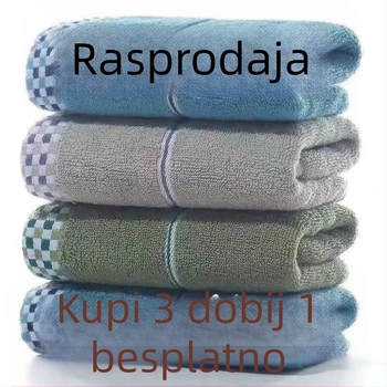 Ručnik za lice od 100% pamuka, mekan i upijajući, za kućnu upotrebu, unisex, za odrasle