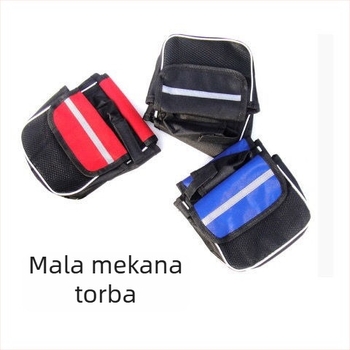 Set torbi za MTB bicikl: torba za prednju gornju cijev, torba s dodirnim zaslonom, torba za gornju cijev, vodootporna sjedišna torba