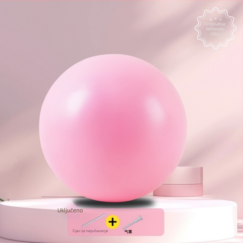 Wofanda PVC joga lopta, 150 g, napuhana, vježbanje zdjeličnog dna, postporođajna rehabilitacija