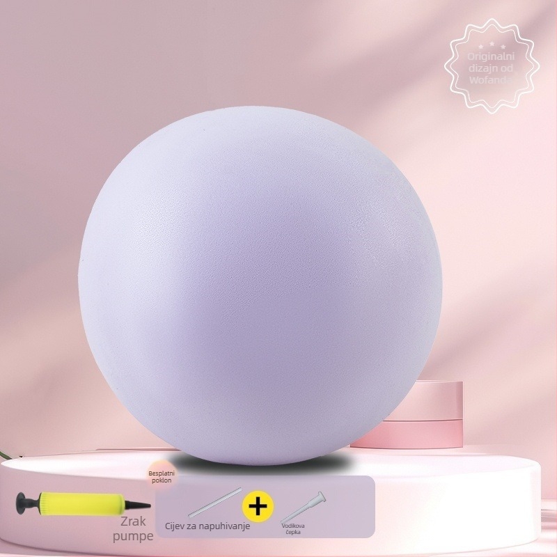 Wofanda PVC joga lopta, 150 g, napuhana, vježbanje zdjeličnog dna, postporođajna rehabilitacija