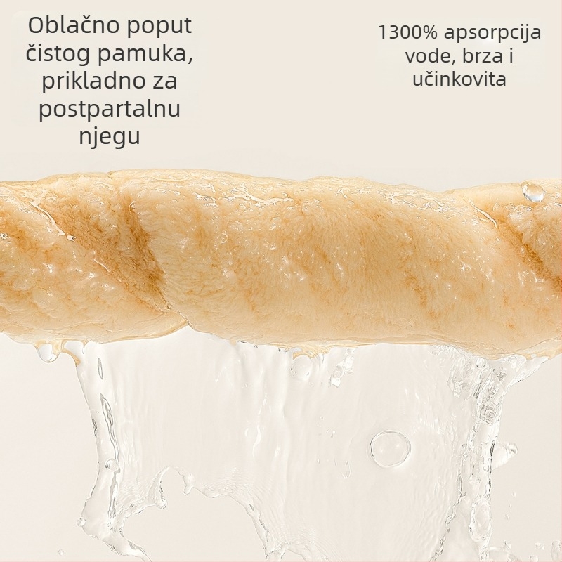Dječji kupaonski ručnik – novorođenče, koralni flis, 100–120 g, šivanje rubova, Joyncleon/Jingqi