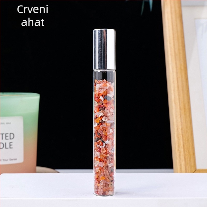 Kristalna bočica za parfem, marka Runke jewelry, kategorija: Crystal rough stone, pakiranje: PP vrećica, pojedinačno pakirano, stil: moderni minimalistički