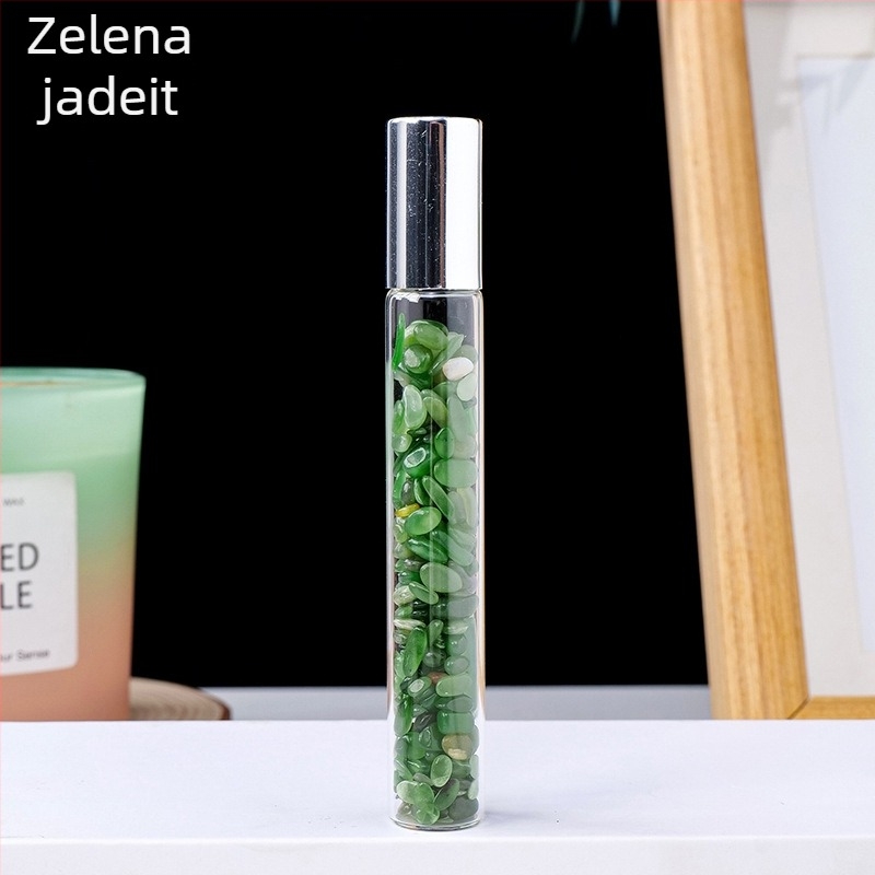 Kristalna bočica za parfem, marka Runke jewelry, kategorija: Crystal rough stone, pakiranje: PP vrećica, pojedinačno pakirano, stil: moderni minimalistički