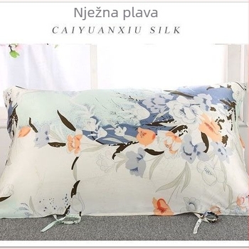 Jastučnica od svile, otisnuta, glatka i mekana, za njegu kose