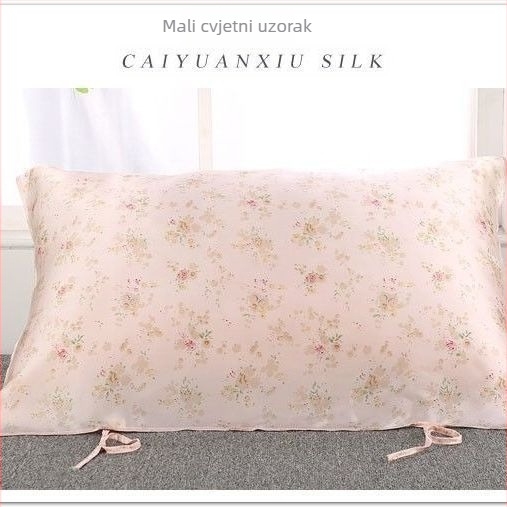 Jastučnica od svile, otisnuta, glatka i mekana, za njegu kose