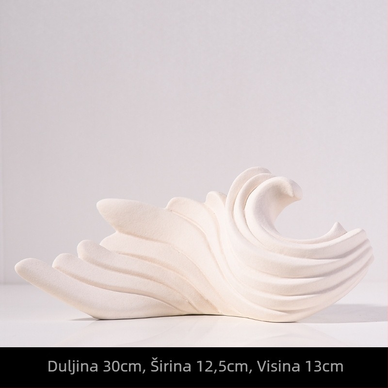 Keramički dekorativni ukras za dom, porcelan, geometrijski dizajn, moderni minimalistički stil, marka Clear Day