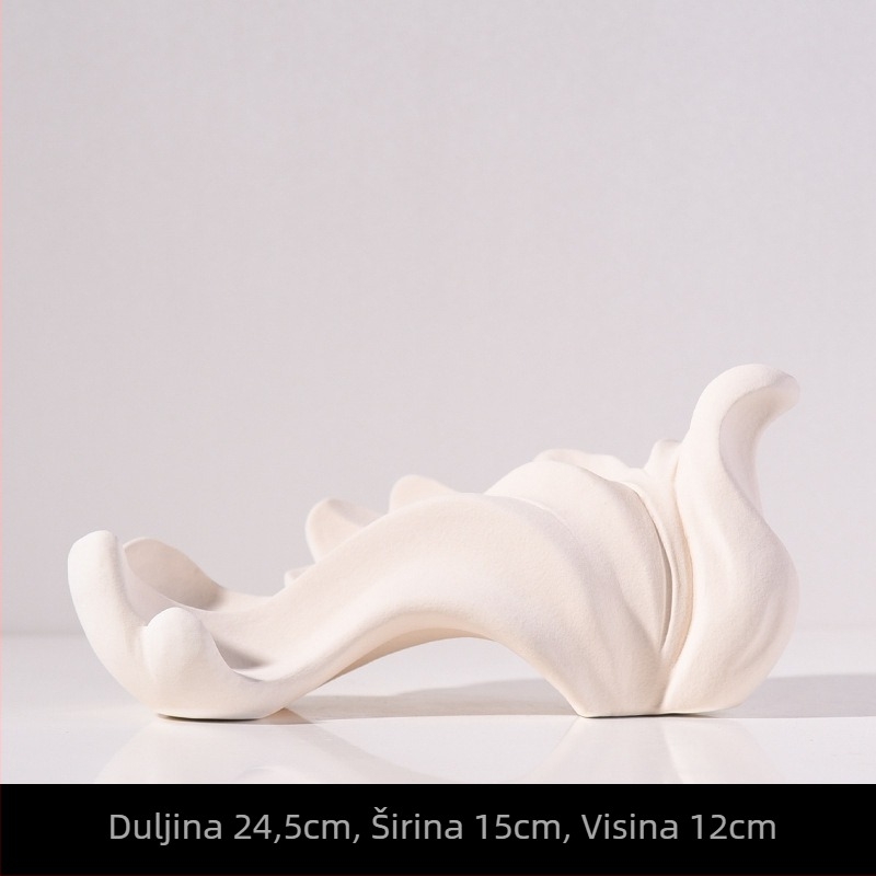 Keramički dekorativni ukras za dom, porcelan, geometrijski dizajn, moderni minimalistički stil, marka Clear Day