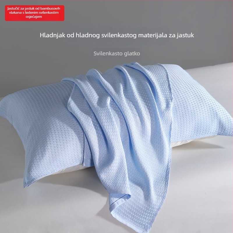 Drizzle navlaka za jastuk od bambusovih vlakana, tiskanje logotipa dopušteno, bez prilagodbe