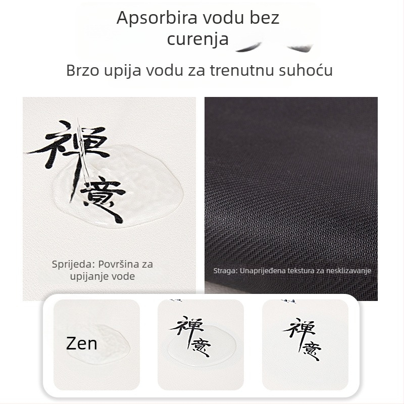 Čajna krpa od suedea, 500 g, apsorpcija 5-10 s, prilagodba dostupna, brend Grapefruit lattice