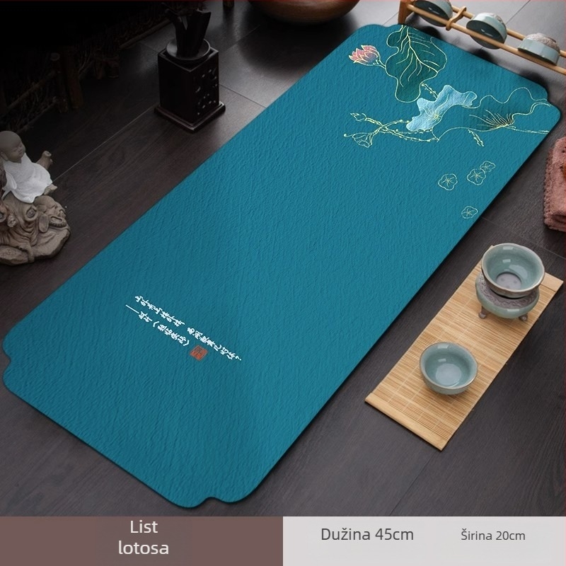 Čajna krpa od suedea, 500 g, apsorpcija 5-10 s, prilagodba dostupna, brend Grapefruit lattice