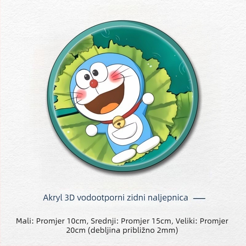 Naljepnica za zid za pokrivanje rupa vodovoda – akril, vodootporan