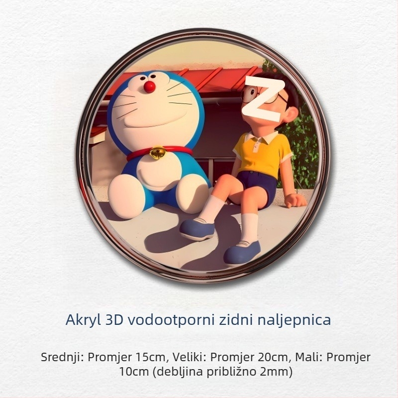 Naljepnica za zid za pokrivanje rupa vodovoda – akril, vodootporan