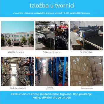 Bezrukavna kuhinjska pregača od poliester-bavlanog materijala, vodootporna, moderan minimalistički stil, jednobojni dizajn, mogućnost logotipa