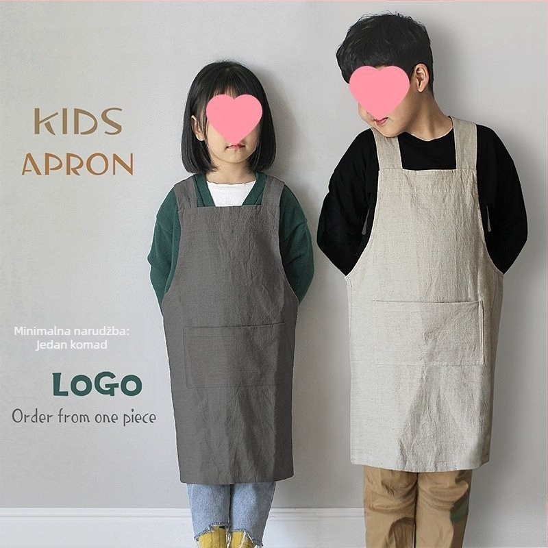 Pregača bez rukava u minimalističkom stilu