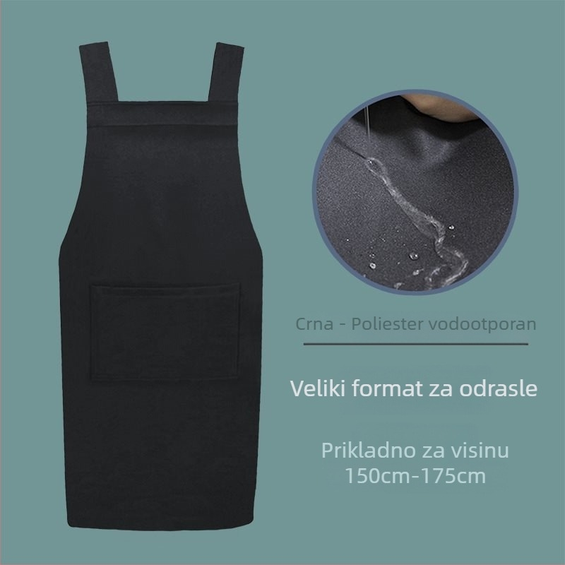 Pregača bez rukava u minimalističkom stilu