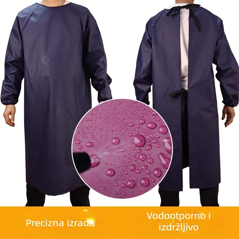 PVC pregača, vodootporna i otporna na ulje, protiv prljavštine, za radionicu i kuhinju