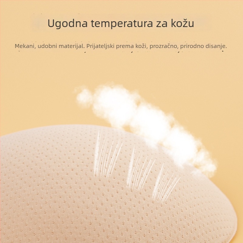 Naljepnice za grudi od najlona, okrugle čašice, mango mrežasta tkanina, prozračne, push-up, krilni dizajn