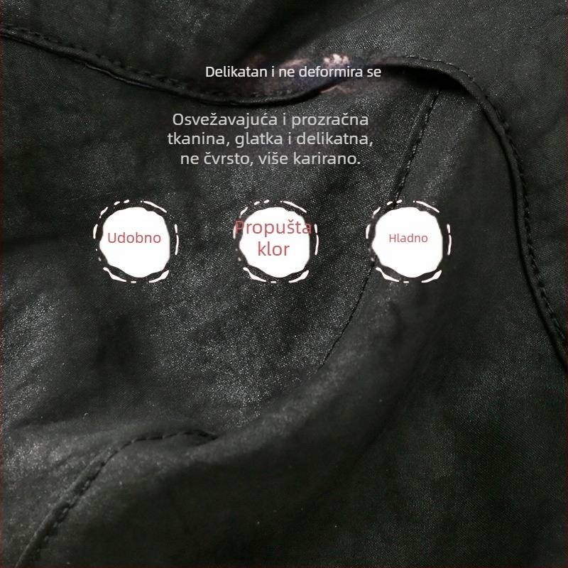 Svilen veo za lice s ušnim držačem, zaštita od sunca, mogućnost prilagodbe logom