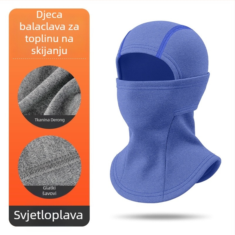 Unisex zimska višefunkcionalna maska za skijanje s Derong polyesterom i 11–20% elastanom, brzo sušenje, prozračnost, otporna na vjetar, održava toplinu, integrirana zaštita vrata