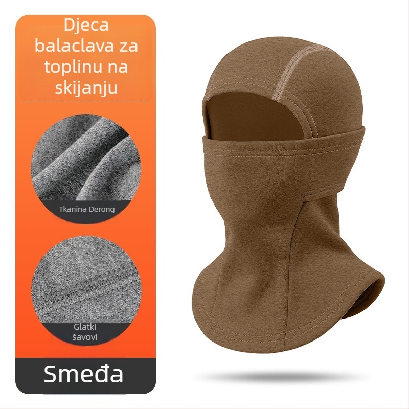 Unisex zimska višefunkcionalna maska za skijanje s Derong polyesterom i 11–20% elastanom, brzo sušenje, prozračnost, otporna na vjetar, održava toplinu, integrirana zaštita vrata