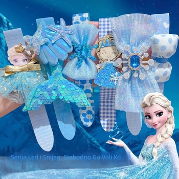 Dharma Star dječja čelenka s crtani cvjetni motiv – ručna izrada, tkanina, Velcro za kosu, titan kristali (Materijal tkanina • Ručna izrada • Velcro • Titan kristali)