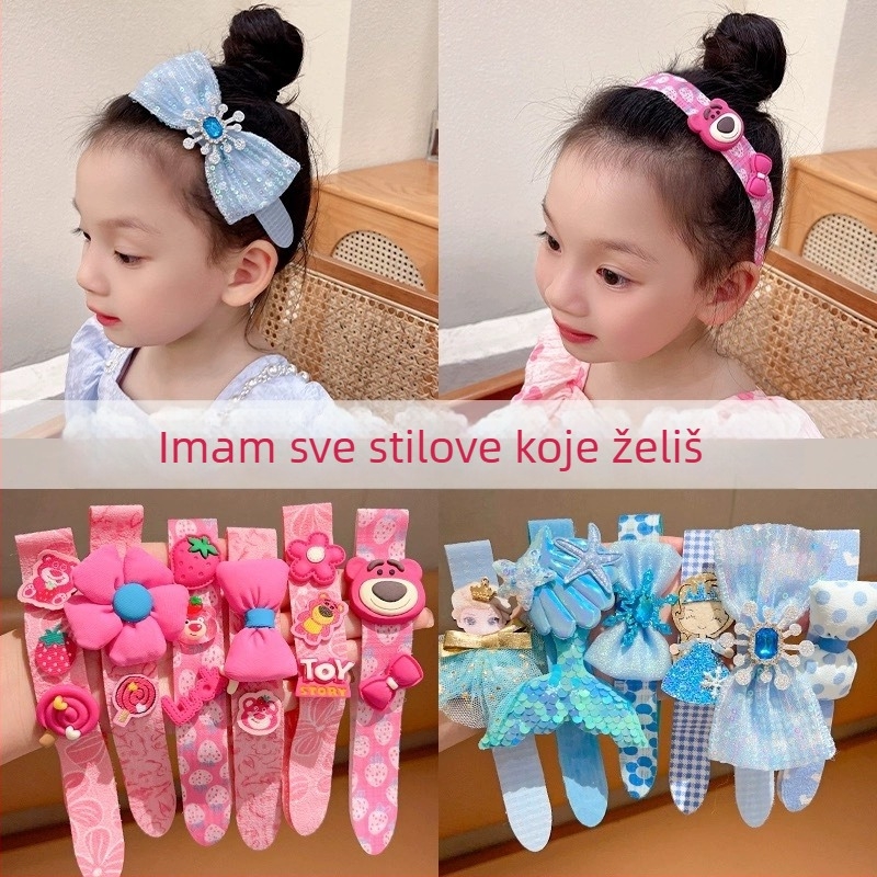 Dharma Star dječja čelenka s crtani cvjetni motiv – ručna izrada, tkanina, Velcro za kosu, titan kristali (Materijal tkanina • Ručna izrada • Velcro • Titan kristali)