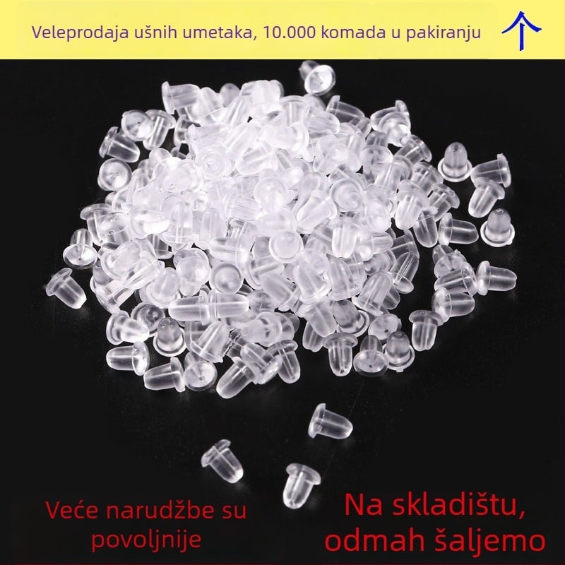Silikonski štupl za naušnice | Geometrijski oblik | Injekcijsko oblikovanje | Zy Jewelry